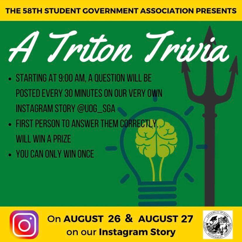 SGA trivia flyer