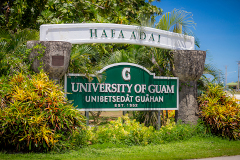 UOG Campus Sign