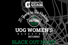 Black Out Night launches UOG Women's Basketball league