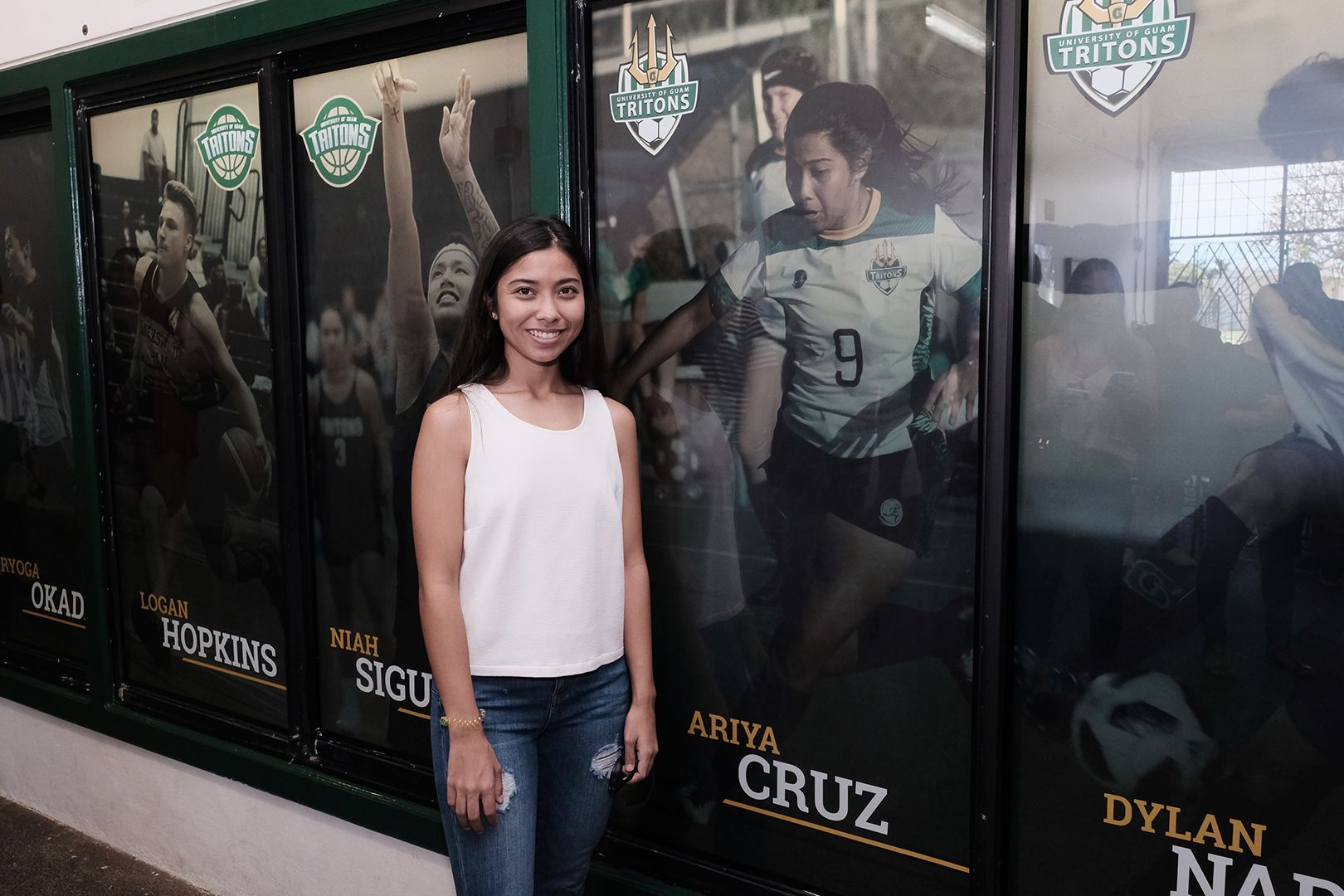 Triton Women’s Soccer player Ariya Cruz