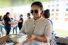 CLASS hands out meals to the homeless