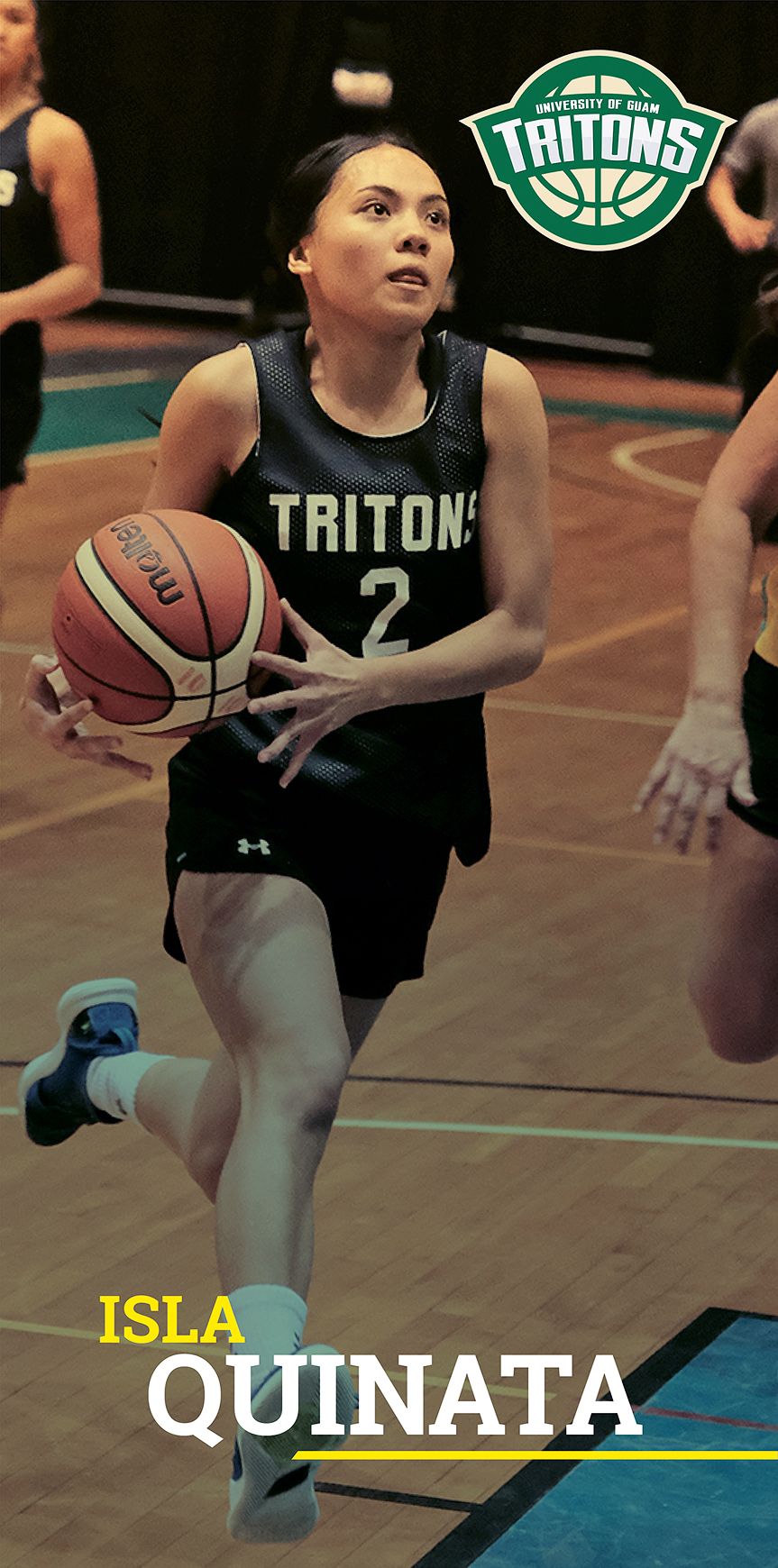 Triton Women’s Basketball player Isla Quinata