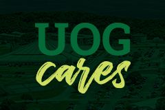 Photo of the UOG Cares logo