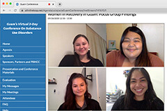 Video call group photo