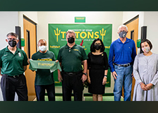 The Athletics Hall of Fame Conference Room opened on May 10 in the Field House.