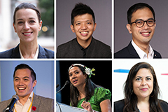 Collage photo of this year's CIS SEED Talks speakers