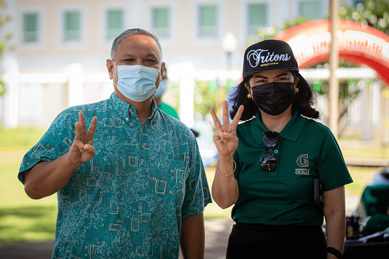 Carlos Taitano and Anita Borja Enriquez