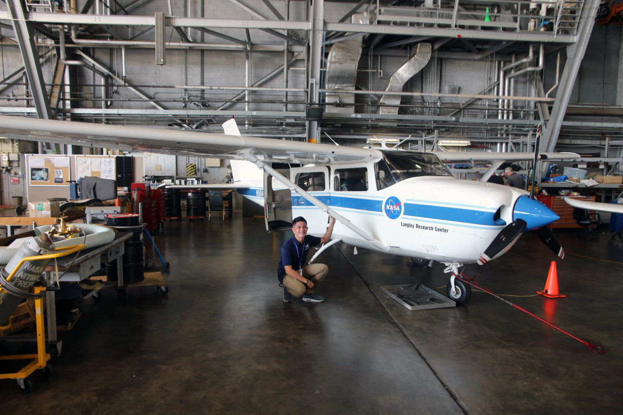 Tristan Palanca at NASA