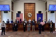 Photo of 22 of Guam's youngest leaders in the 33rd Guam Youth Congress