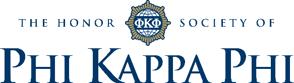 Photo of the Phi Kappa Phi logo