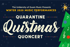 Photo of the flyer for Quarantine Quistmas Quoncert