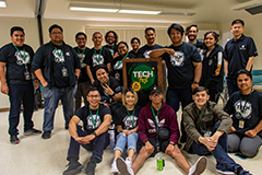 Group photo of the OIT team during Tech Fest 2020