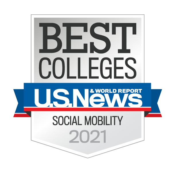 Photo of the U.S. News Best Colleges badge