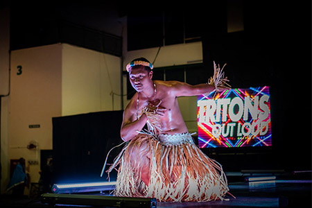 Tritons Out Loud runway show in 2019
