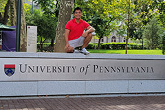 Alumnus Joseph Casila is beginning a prestigious next chapter at the University of Pennsylvania.