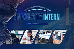 Applications are now being accepted for teaching or research internships with NASA Guam Space Grant.