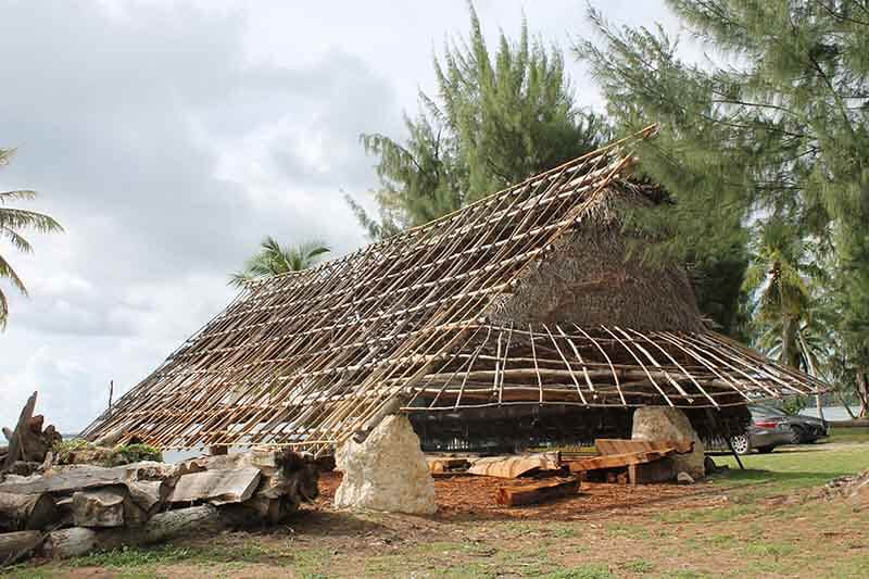 Carolinian canoe house