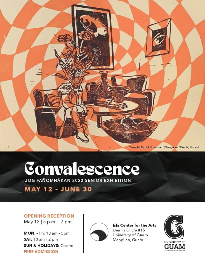 Concalescence 2022 Senior Art Exhibition Flyer