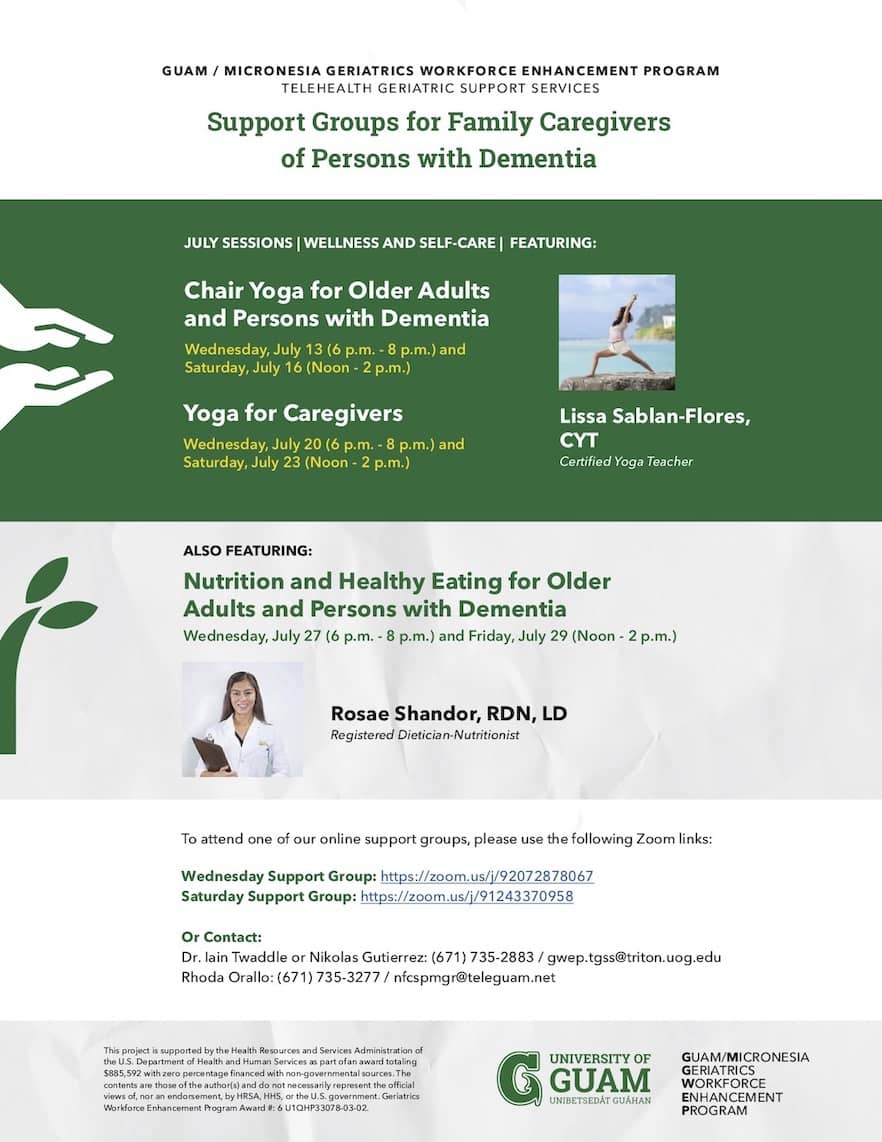 Yoga for Caregivers with Lissa Sablan-Flores