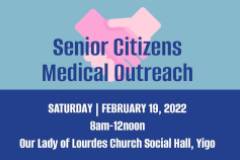 The clinic will be from 8 a.m. – noon on Saturday, Feb. 19, at Our Lady of Lourdes Church in Yigo. 
