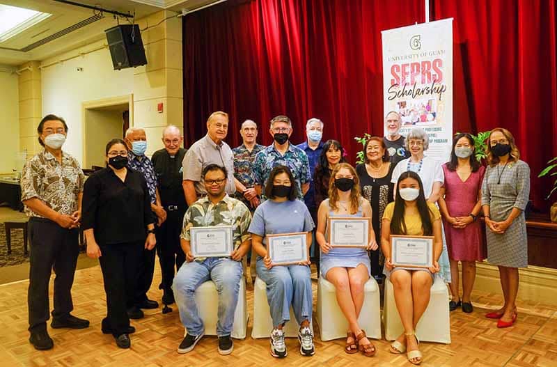 Two students from CNAS, one from SOH, and one from SOE were awarded SEPRS Scholarships for the coming school year.