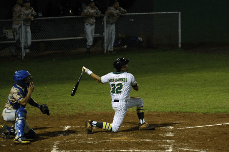 Despite the Tritons starting strong in the first inning, the Dodgers came back to take the win Sunday night.