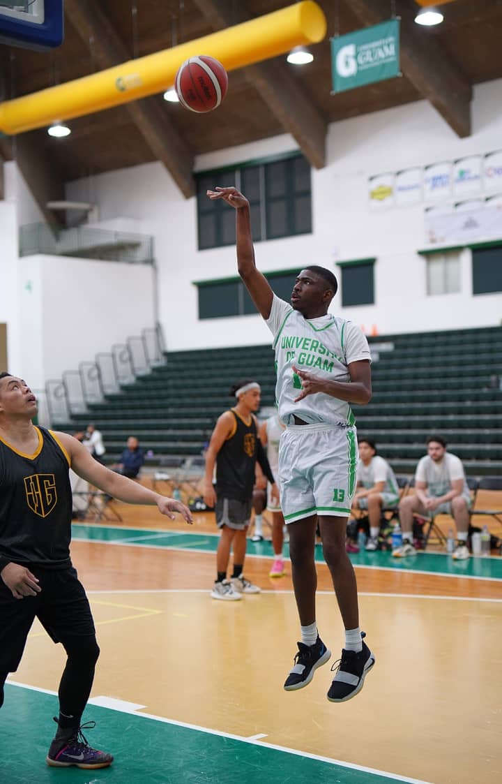 Tritons' Diane' "D" Blackmon takes a shot