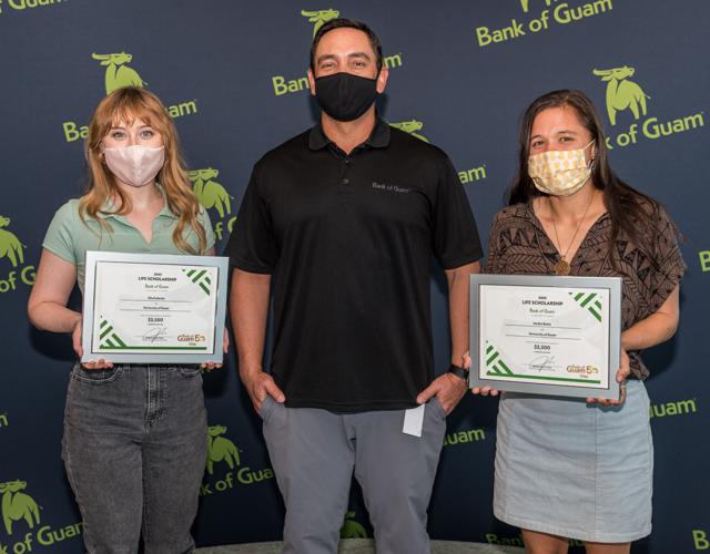 UOG students Ella Fedenko and Ha’åni Bettis have been named the 2022 BOG LIFE Scholarship winners.