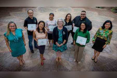 Twelve faculty members have become I Meyeng UOG-Certified Online Teachers.