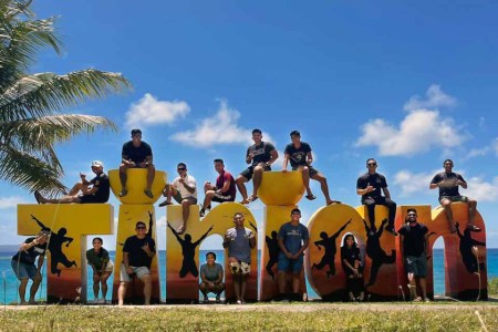 Fifteen cadets from the UOG Army ROTC program spent Fañomnåkan Break on the island of Tinian.