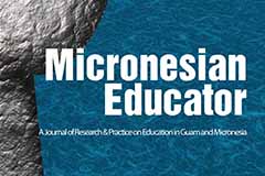 Photo of the Micronesian Educator journal cover