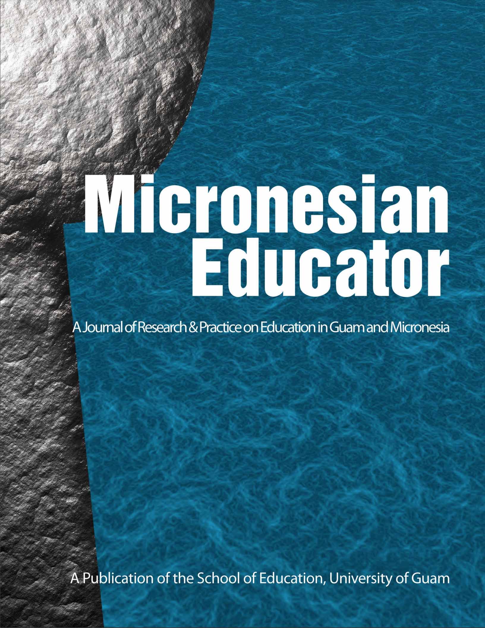 Photo of the Micronesian Educators journal cover