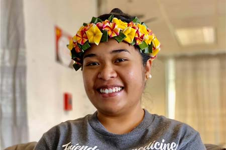 With her soon-to-be-received UOG business administration degree in accounting, Shanna Leen Braiel plans to return to Chuuk with an eye for public service