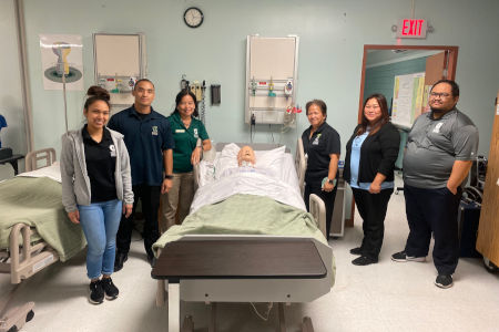 The University of Guam’s partnership with island health-care facilities has opened new career paths