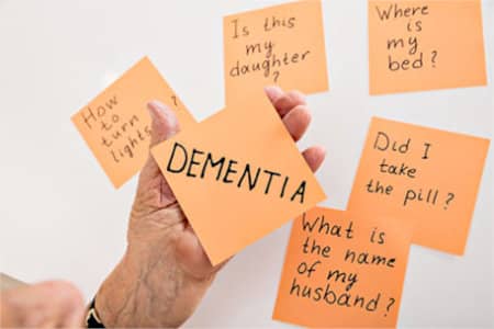 Caregivers can help people with dementia cope