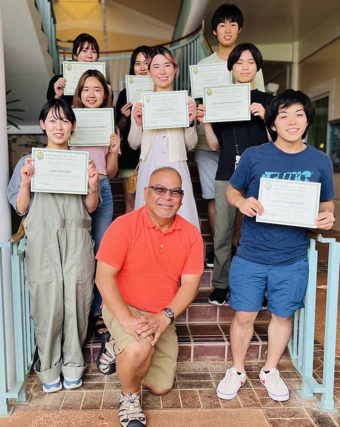 Photo of students from Shibaura Institute of Technology in Japan