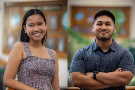 Two UOG students receive UOG scholarships