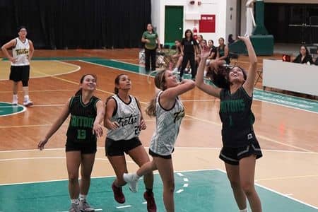 The University of Guam Lady Triton Women’s Basketball Team goes to 3-0 in the Lady Triton – Global Learning Super League with a 54-46 win over Fuetsa (By BioSteel) on Monday night at the UOG Calvo Field House.