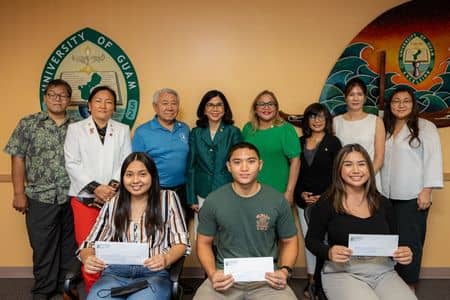 Rotary clubs in Guam and Tokyo provide scholarships to UOG students.