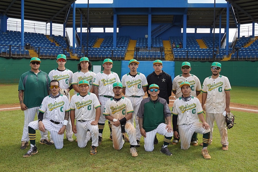 Photo of The University of Guam Triton Baseball Team