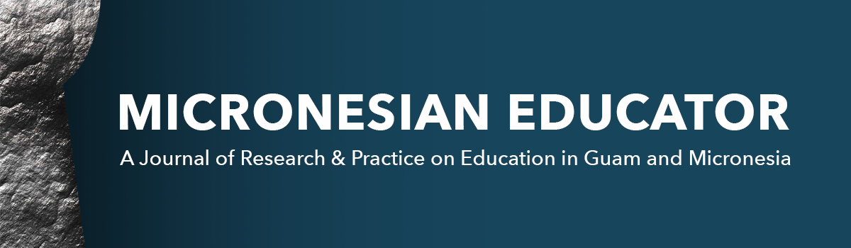Micronesian Educator: A journal of research and practice on education in Guam and Micronesia