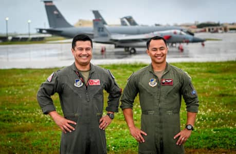 Two Air Force pilots