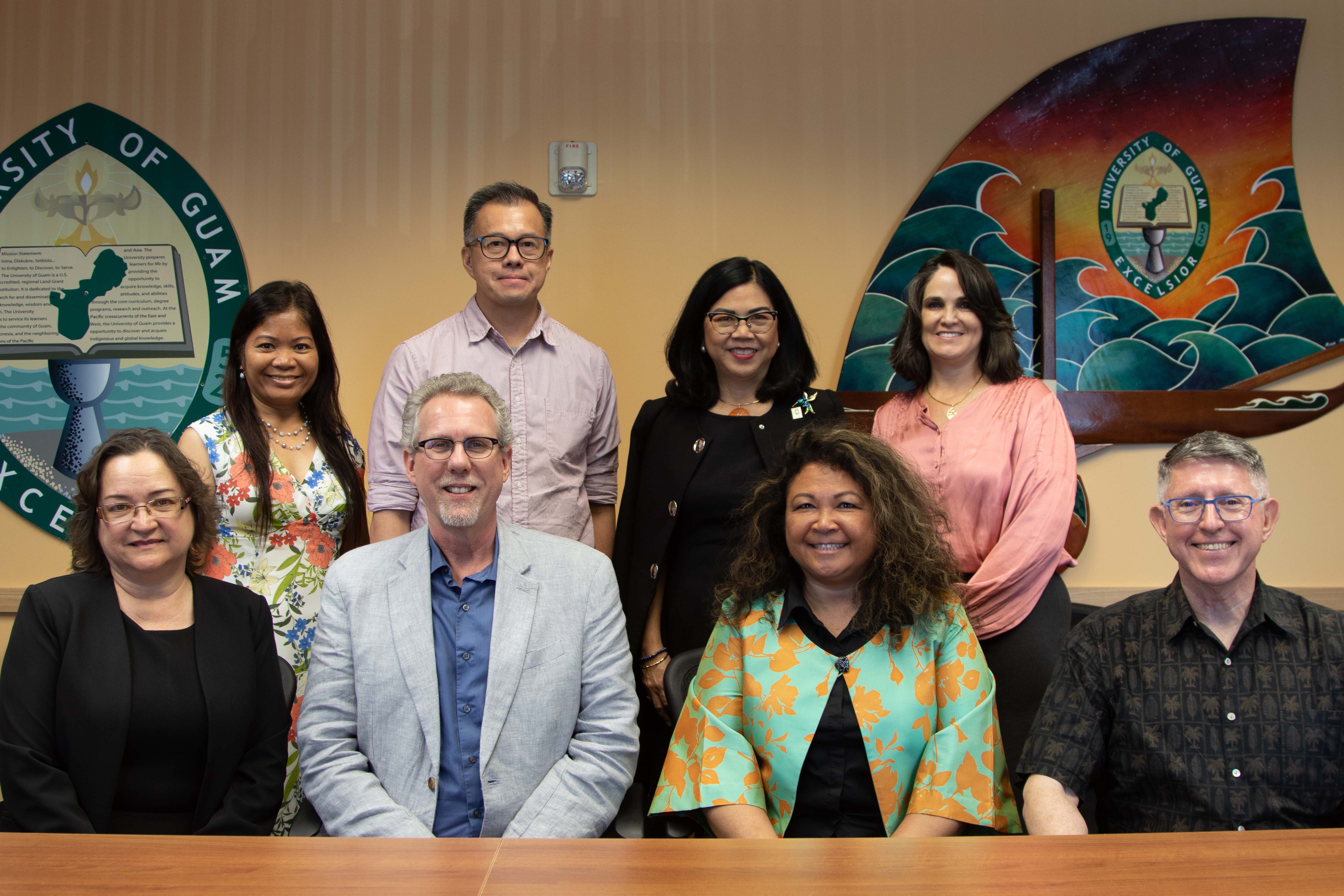 A team from the Pacific Northwest National Laboratory visited UOG on March 14 to discuss research on the potential of using seawater as a source of energy