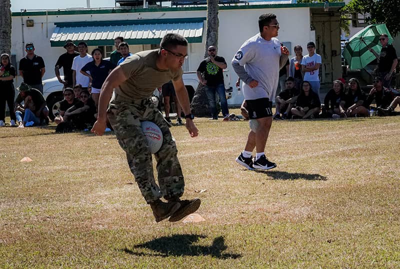 Dodgeball at the previous President's Cup