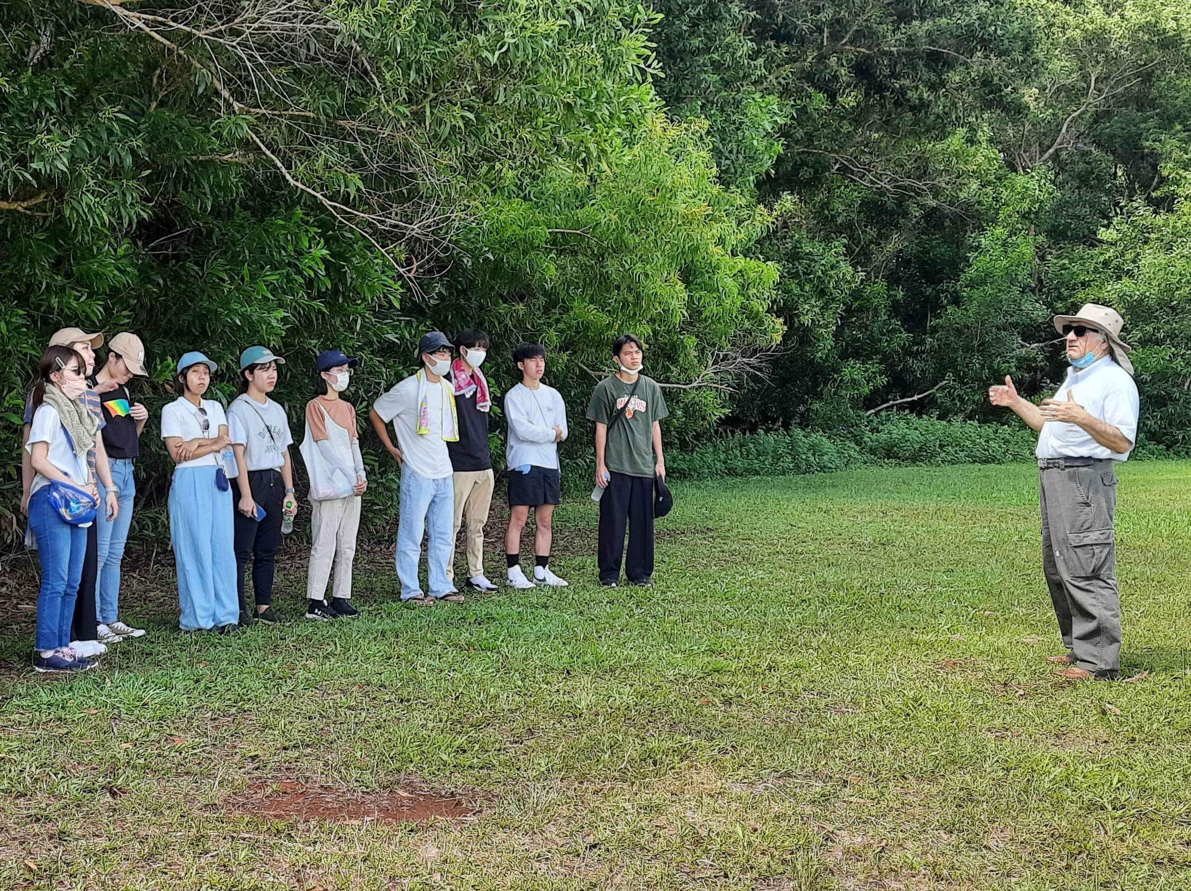 Professor Mohammad H. Golabi and Students