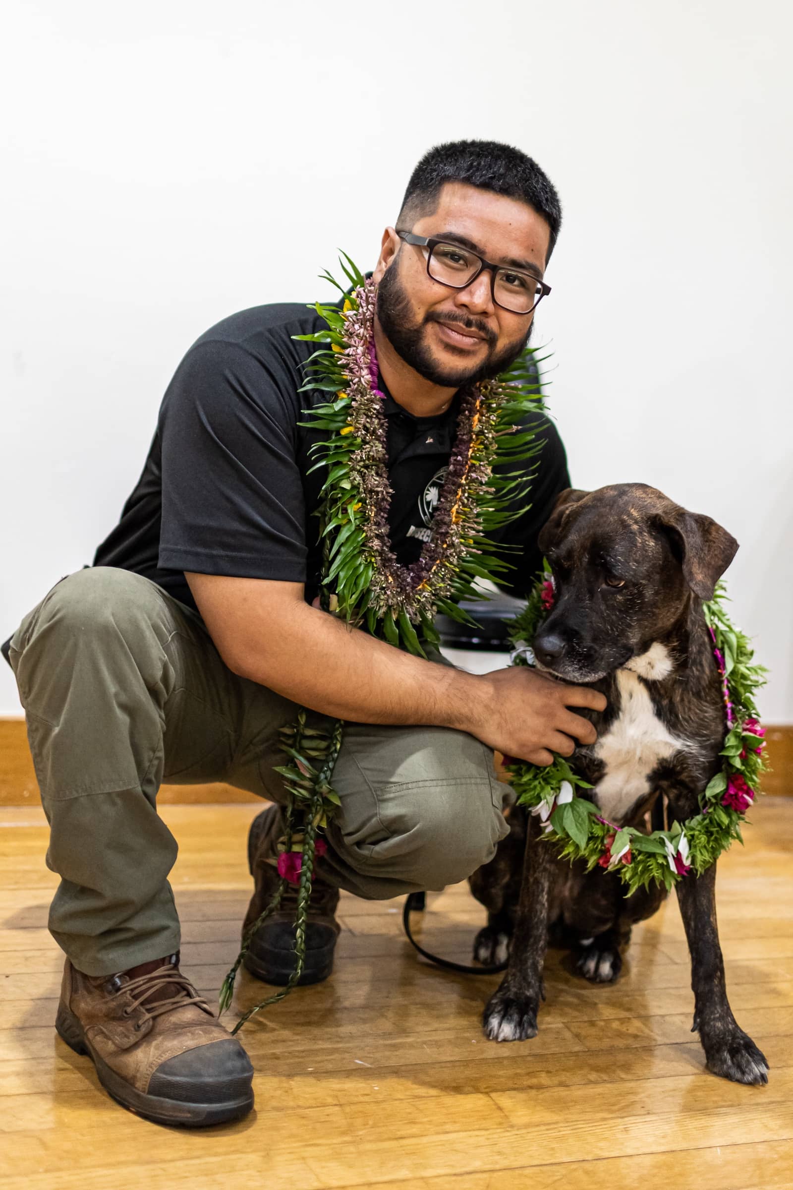 Tristen Lizama with Maui