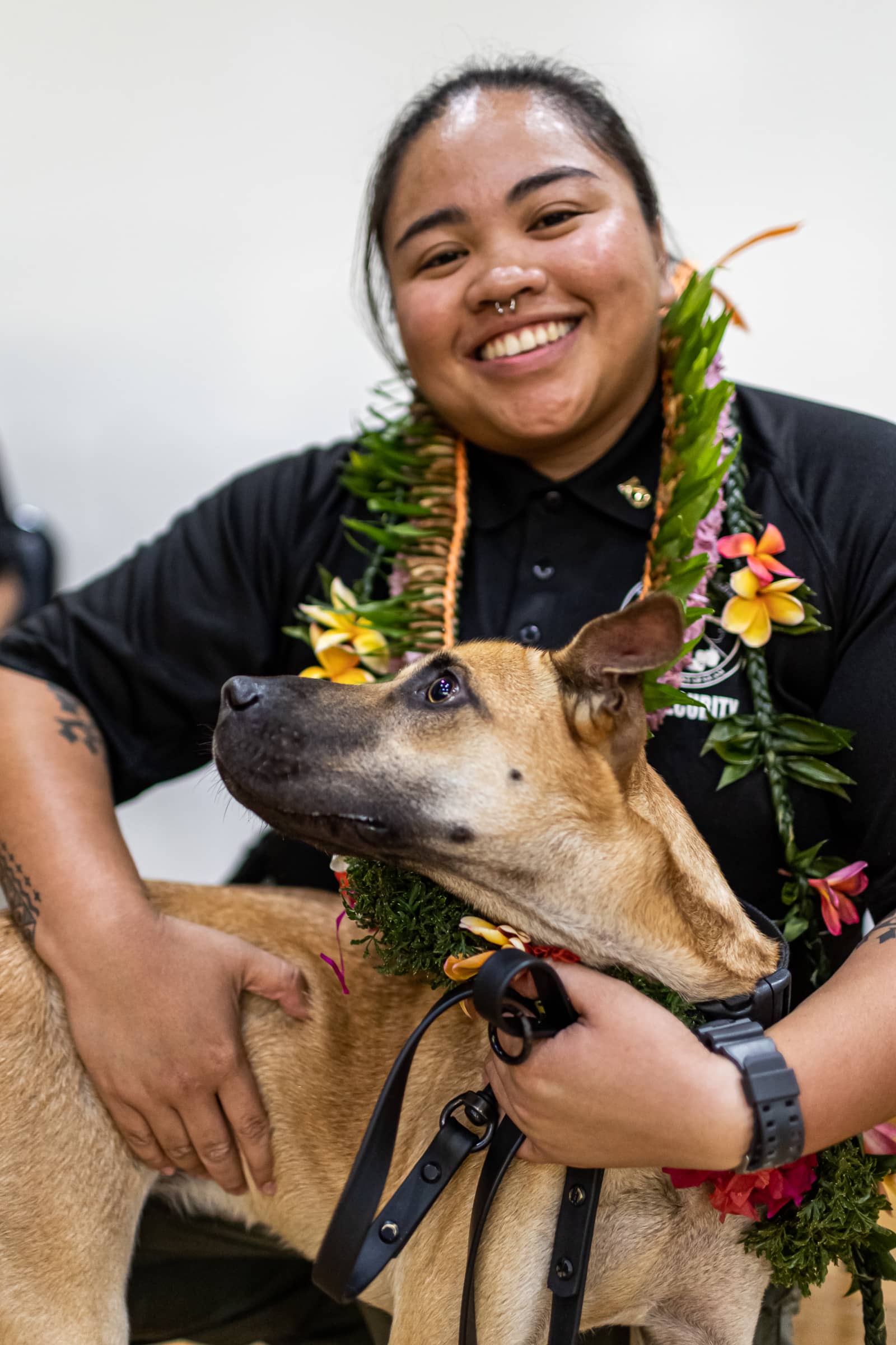 Louise Baza with Na'i