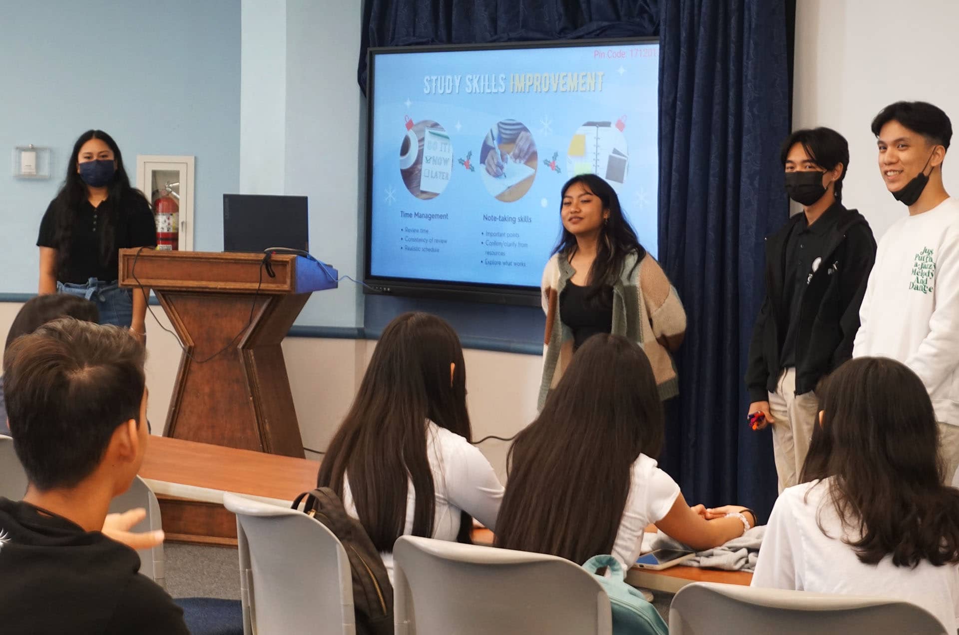 Students are seen participating in a prior Educational Talent Search summer program at the University of Guam for incoming high school freshmen.
