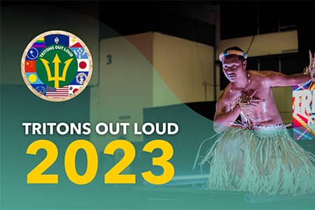 Tritons Out Loud 2023 Banner