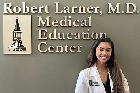 Photo of Althea Tapales at Larner College of Medicine at The University of Vermont